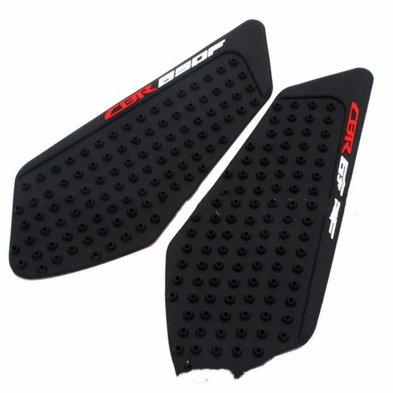 Black plastic non-slip fuel tank sticker for Honda CBR650F 2014-2017 motorcycle