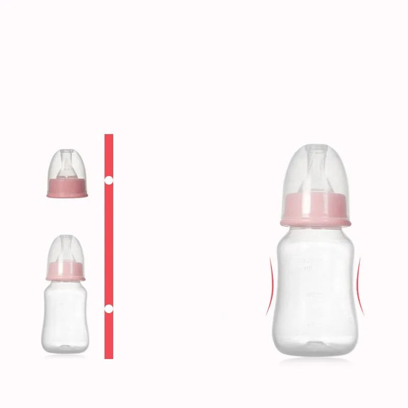 Pink silicone manual hand-kneaded breast pump on light background