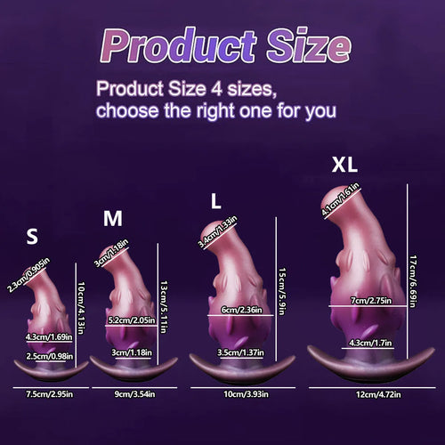 Unisex wearable adult masturbator in liquid silicone available in multiple sizes and colours