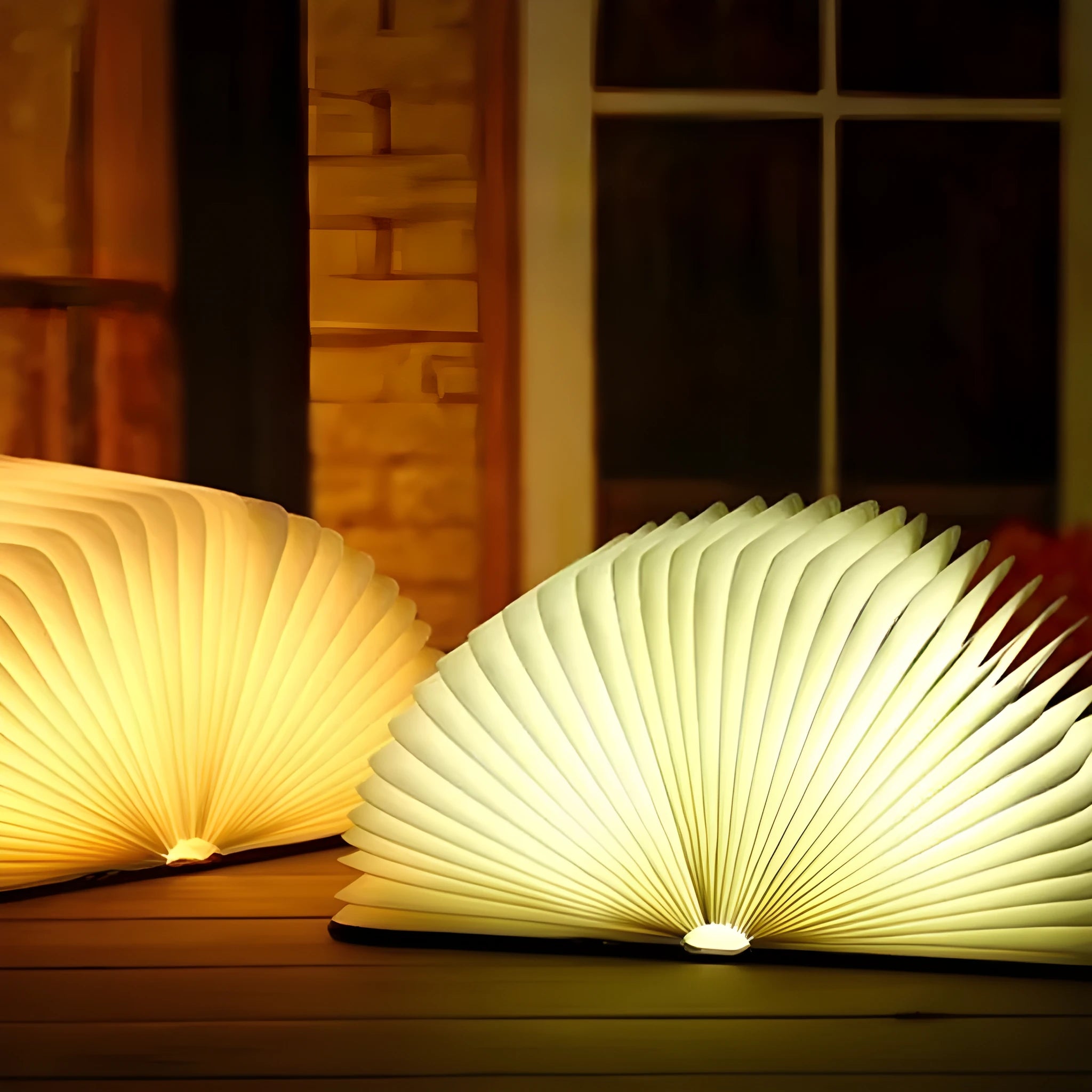 Modern wooden boy shaped LED night light in maple white, red, or black