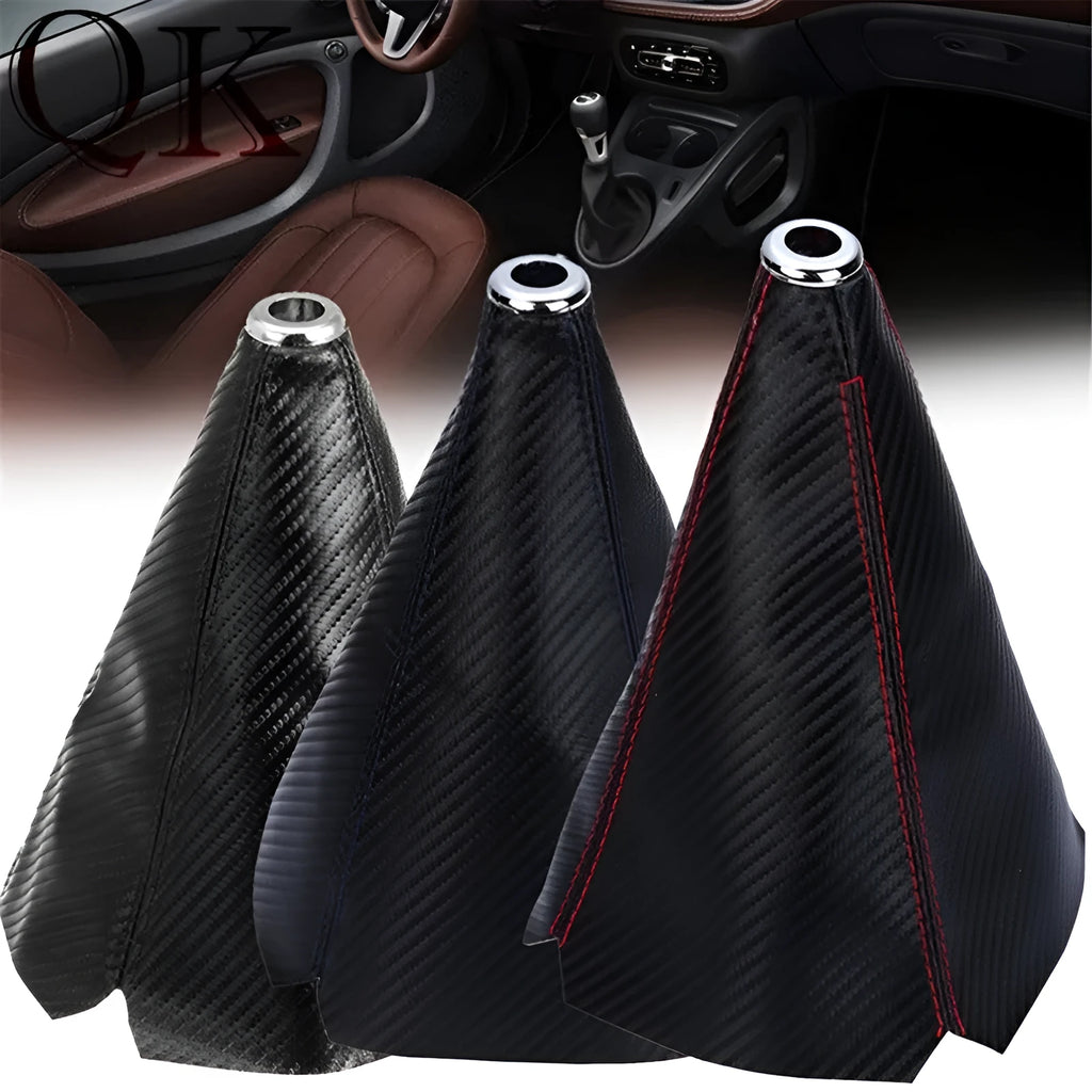 Bright head lever dust cover with colour line options for car modification.
