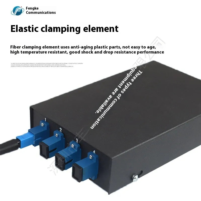 Plastic SC fibre optic quick connector with pre-polished ferrule for APC and UPC types