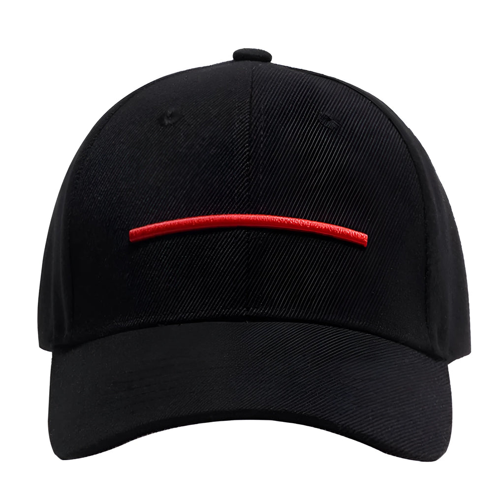Black women's casual hat with adjustable fit, wool-like fabric, 13cm crown, and 7.5cm brim.
