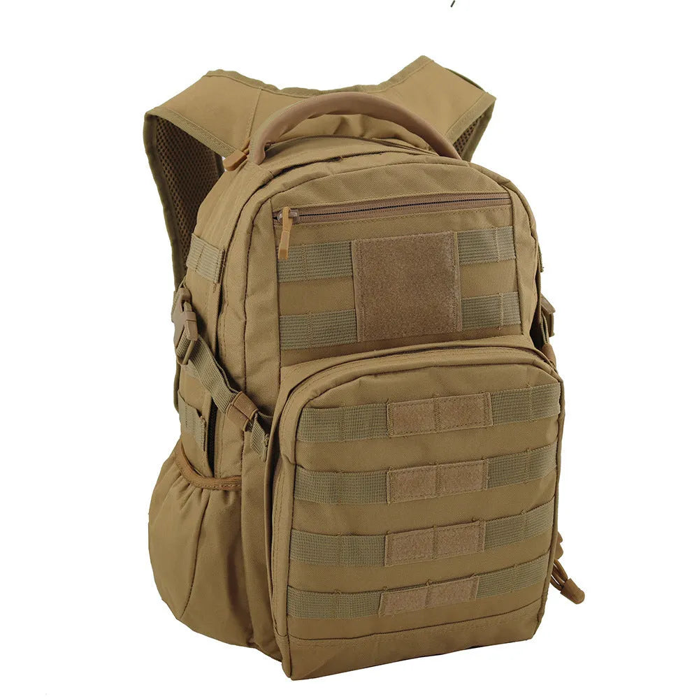 Tactical assault backpack in Oxford fabric with 20-35L capacity for outdoor sports