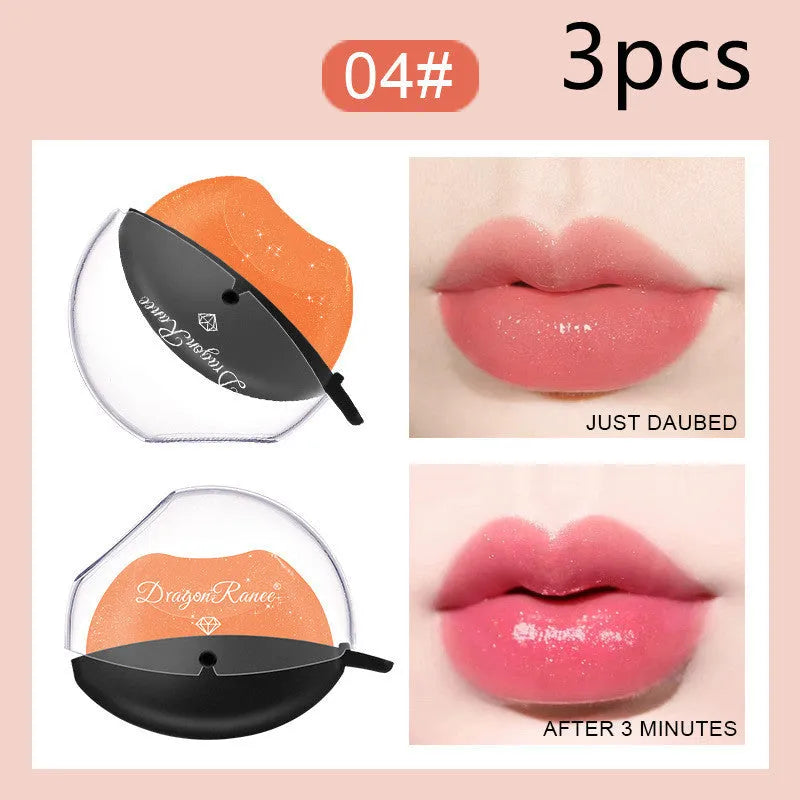 Lazy Lips Pearlescent Glitter Lipstick 9.8g in shade DR01 with pearlescent finish and water-shine effect