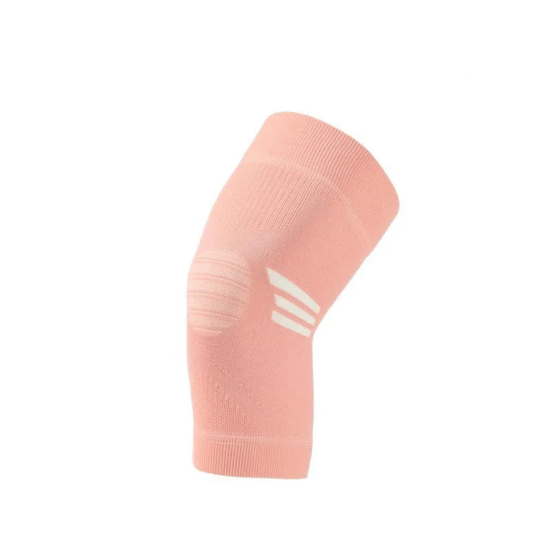 A pair of polyester sports knee pads shown in one of five available colour options for aerobics and basketball.