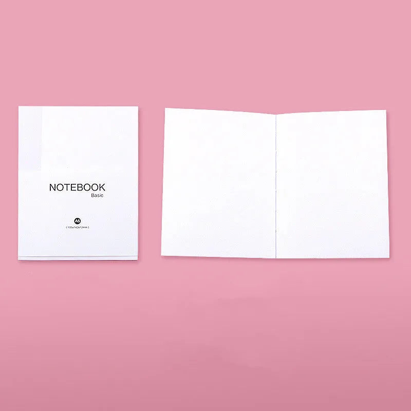 Basic manual fixed page refill diary with 80 sheets in blank, checkered, or lined styles