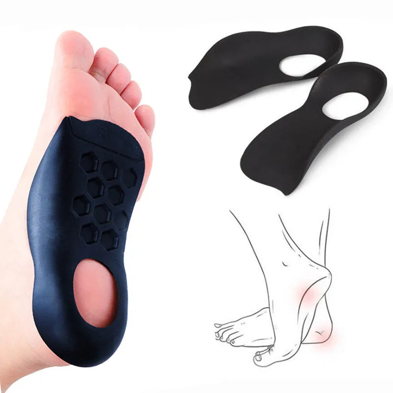 TPR arch support varus correction insole in three colour options
