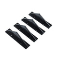 Universal triangle rear spoiler in carbon fibre finish, 15cm ABS, for General Motors vehicles