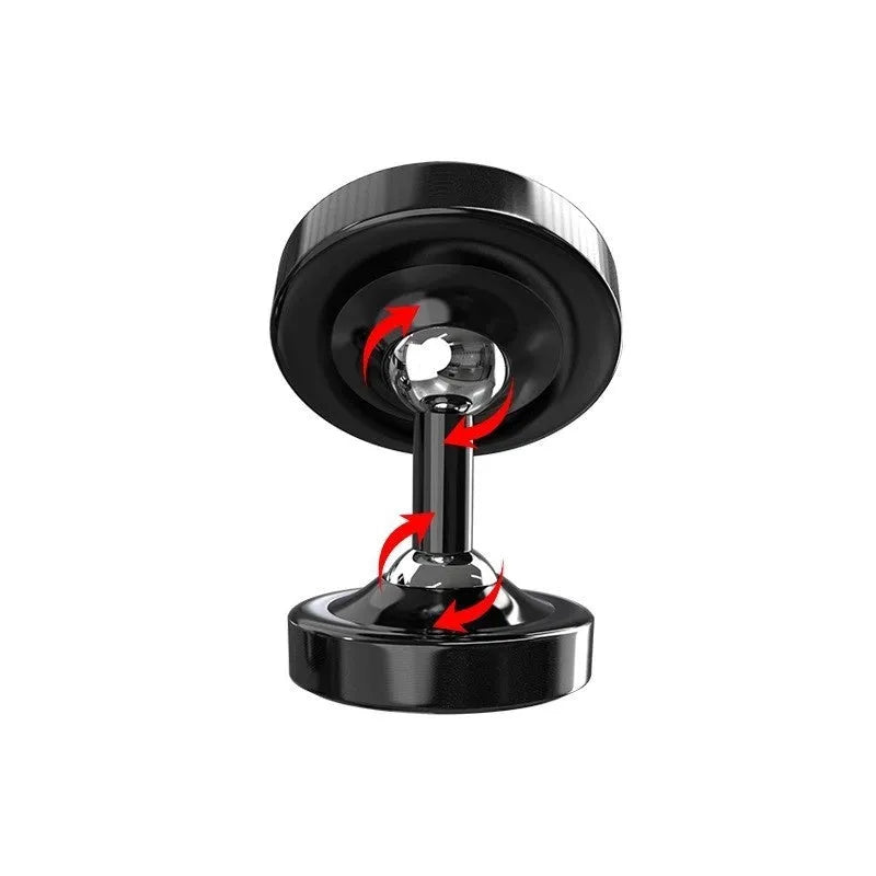 Dot magnetic car phone holder with air vent clip in zinc alloy construction