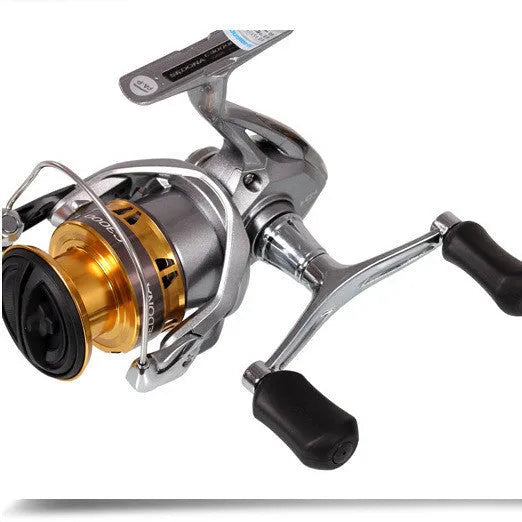 Shimano HAGANE fishing reel with AR-C spool in silver and black, size 2500 model