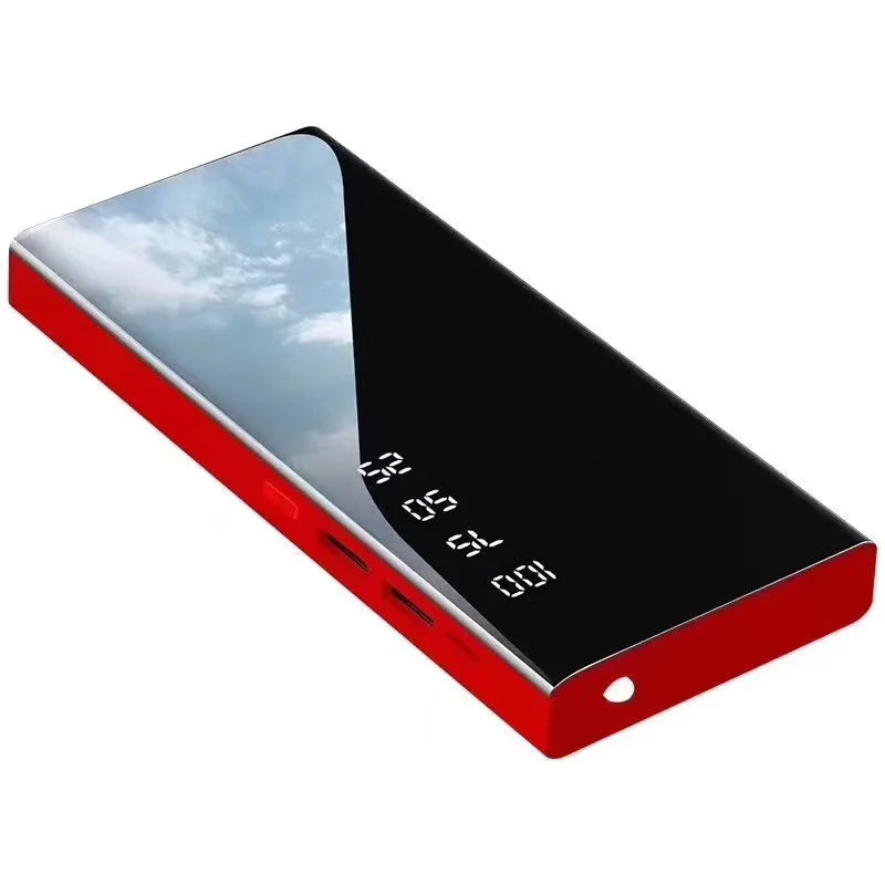 20000mAh portable power bank with LCD display showing battery percentage