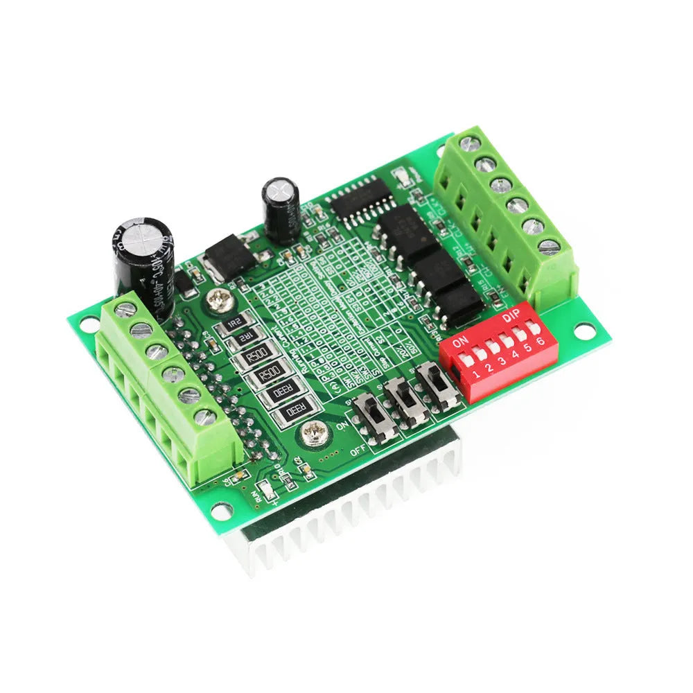 TB6560 stepper motor driver control board with metal heat sink