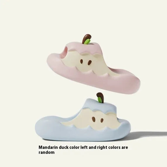 EVA parent-child sandals with fruit cartoon design in multiple colour options