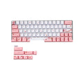 Pink PBT mechanical keyboard keycap with OEM profile and five-sided sublimation printing