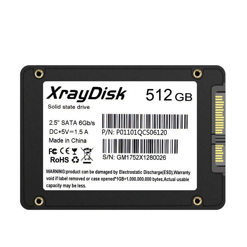 2.5 inch SATA3 internal solid state drive for desktop and notebook computers