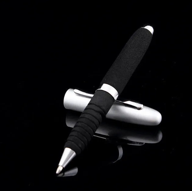 EVA metal cap mini ballpoint pen with compact 112mm design and choice of seven ink colours