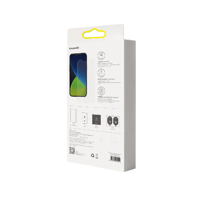 0.25mm full glass frosted tempered film screen protector for iPhone 12 Mini 5.4 inch two pack with cleaning kit