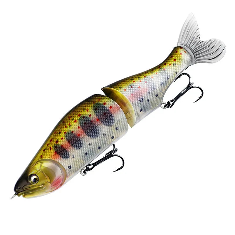 185mm multi-colour plastic bass fishing swimming lure for casting