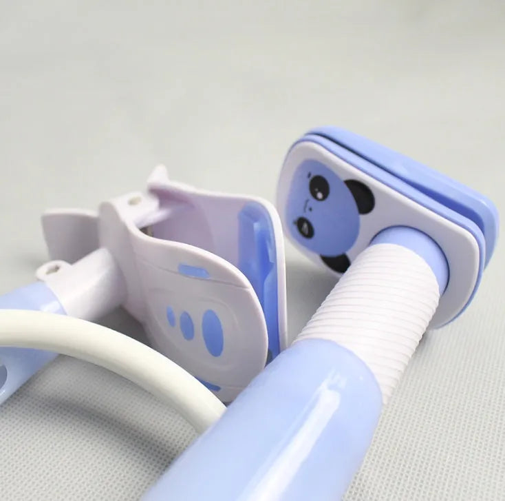 Extended 1.05 metre feeding bracket with adjustable arm for hands-free baby bottle support