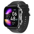 Two-in-one Bluetooth headset call smart watch with heart rate and blood pressure monitoring in black