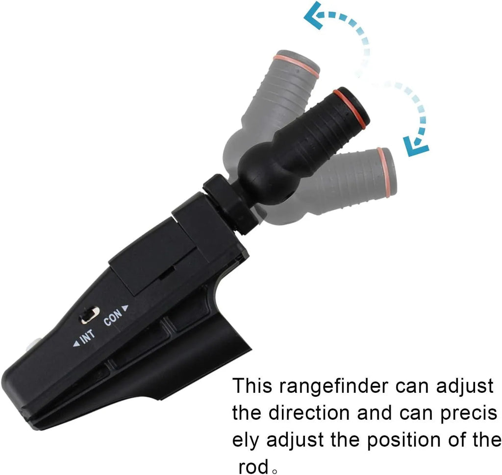Black golf putter laser aiming instrument for alignment practice and putting training