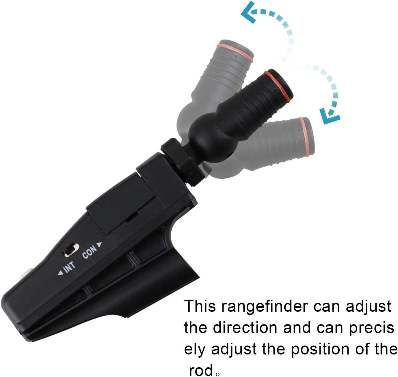 Black golf putter laser aiming instrument for alignment practice and putting training