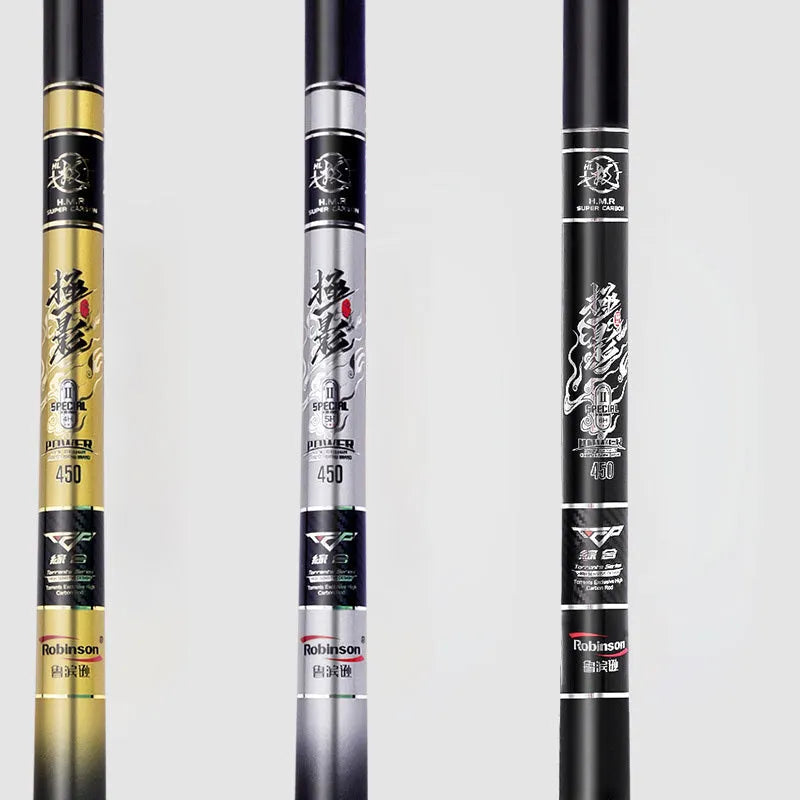 Carbon fishing rod super hard super light 28 tone wild fishing in 2.7m length with 3 sections