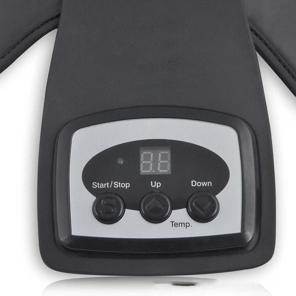Portable knee massager with infrared heat warming, knee pads, shoulder pads and temperature control