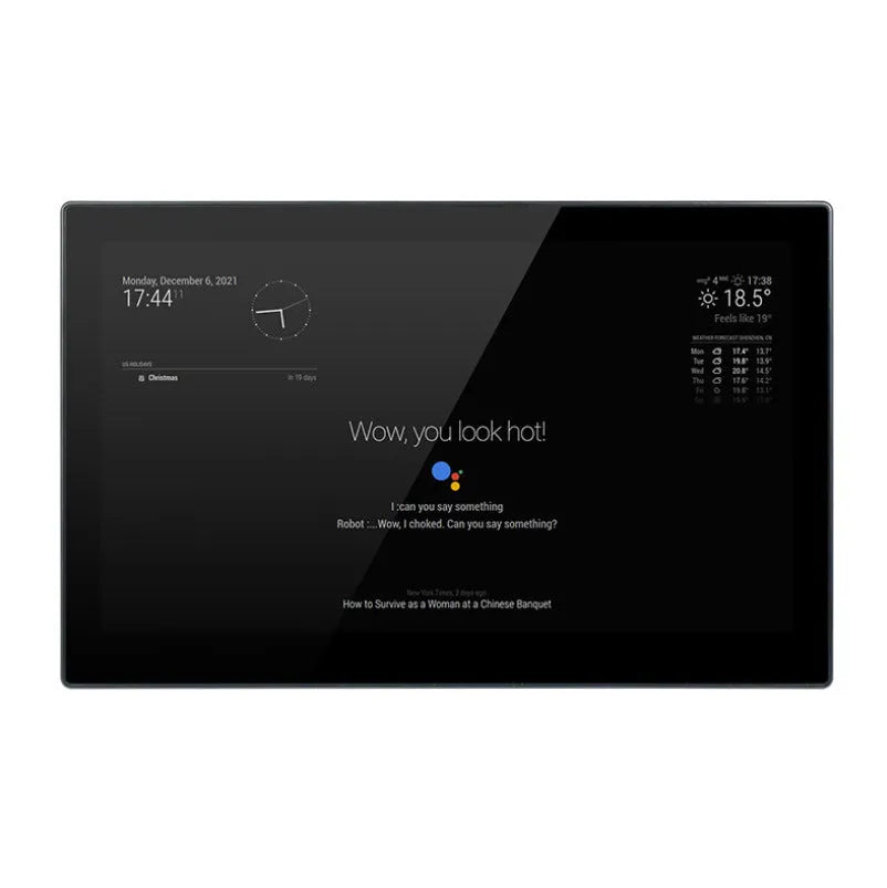13.3-inch integrated touch display with Raspberry Pi CM4 for voice assistant smart mirror projects