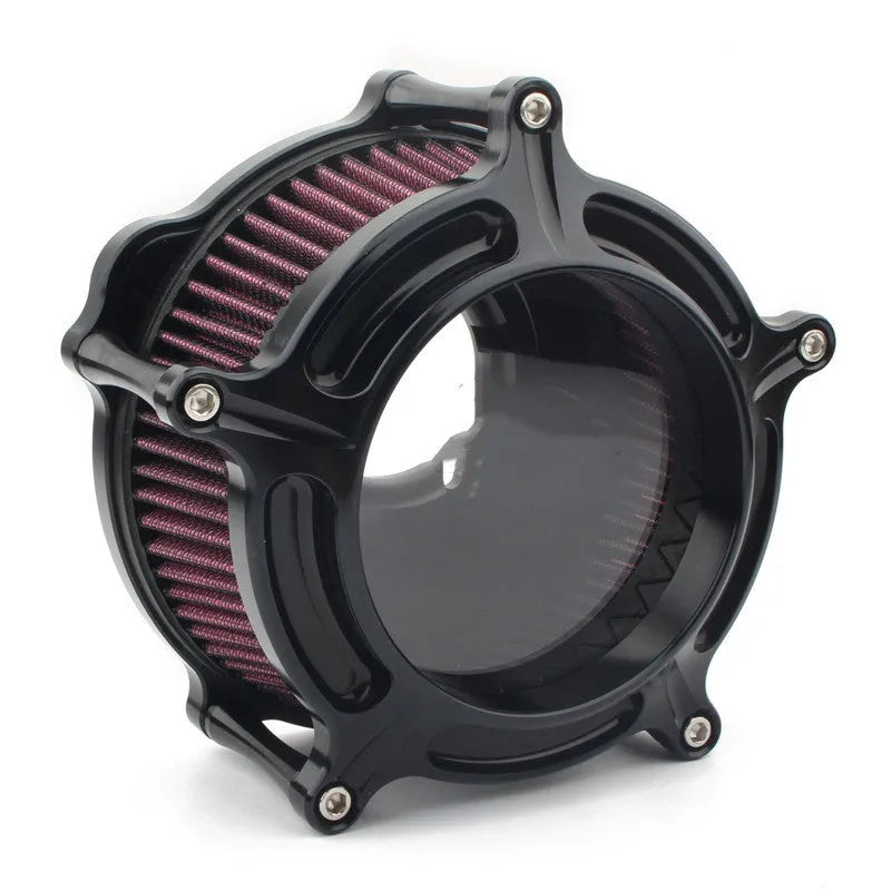 Aluminium air filter retrofitting accessory for 300 model cars in a choice of colours