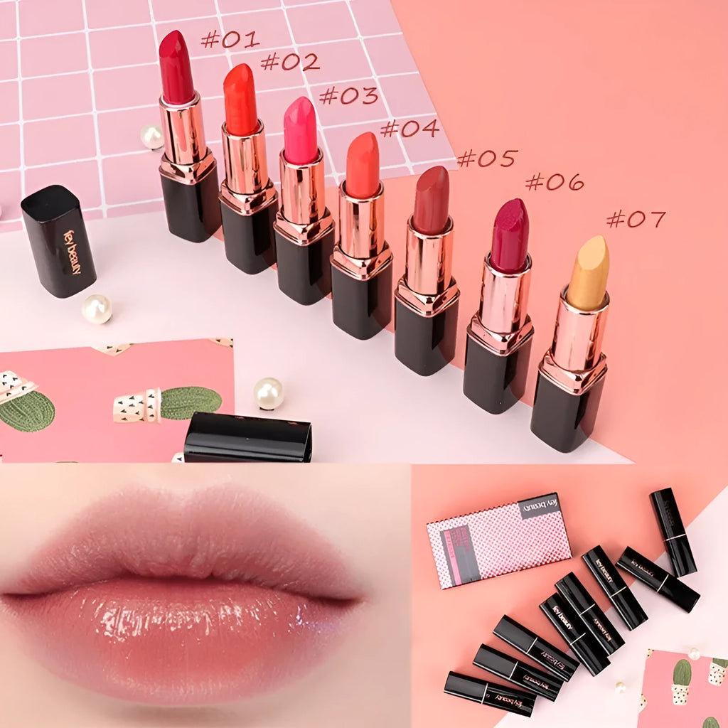 Fey Beauty moisturising lipstick in Cameo Brown nude shade, 3.8g net content