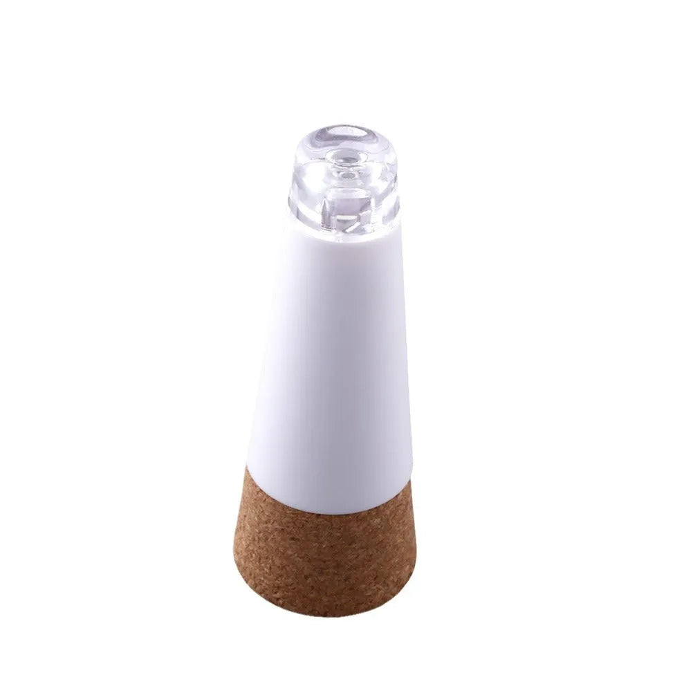 LED rechargeable luminous bottle cap cork light for holiday decoration