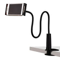 Apple compatible phone holder stand bracket black white 70cm 1m for desk bedside use