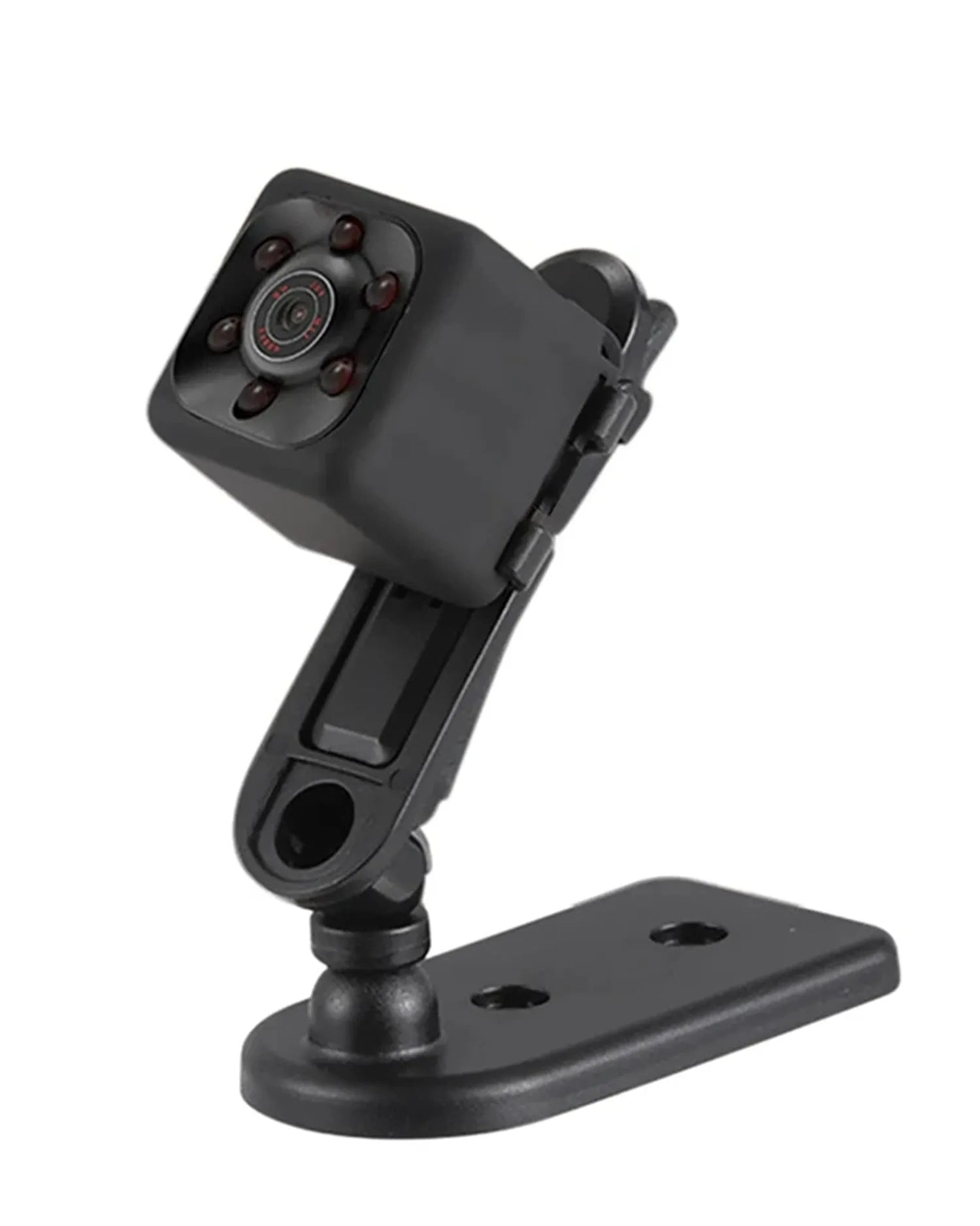 Black 1080P mini night vision dashcam with USB cable