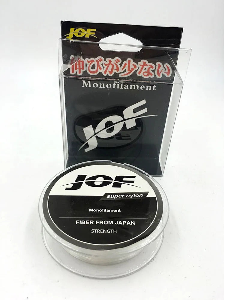 JOF100 PE braided fishing line 100 metres main line in multiple colours on spools
