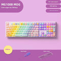 MG108B coloured Sugar Cat theme Bluetooth mechanical keyboard with Piano switches.