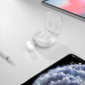 Bluetooth transparent clamshell ear case in translucent colours for DIY housing replacement