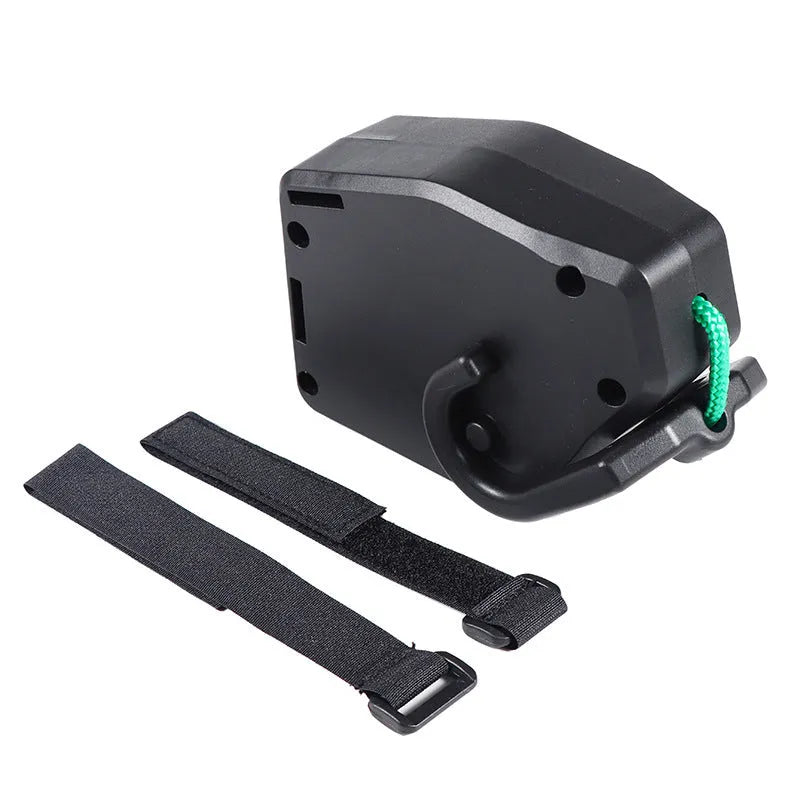 Black plastic and resin bicycle trailer traction rope for mountain bike and parent-child trailer connection