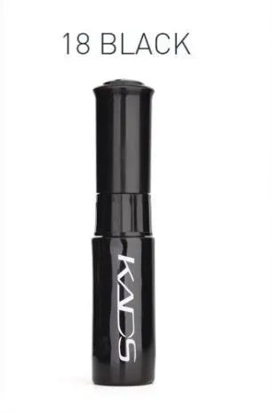 7ml bottle of colour print nail polish in standard finish with multiple colour options including black, blue, gold, and pink