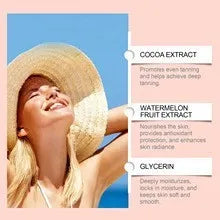 Black Frost 100g darkening cream container for moisturising makeup base application