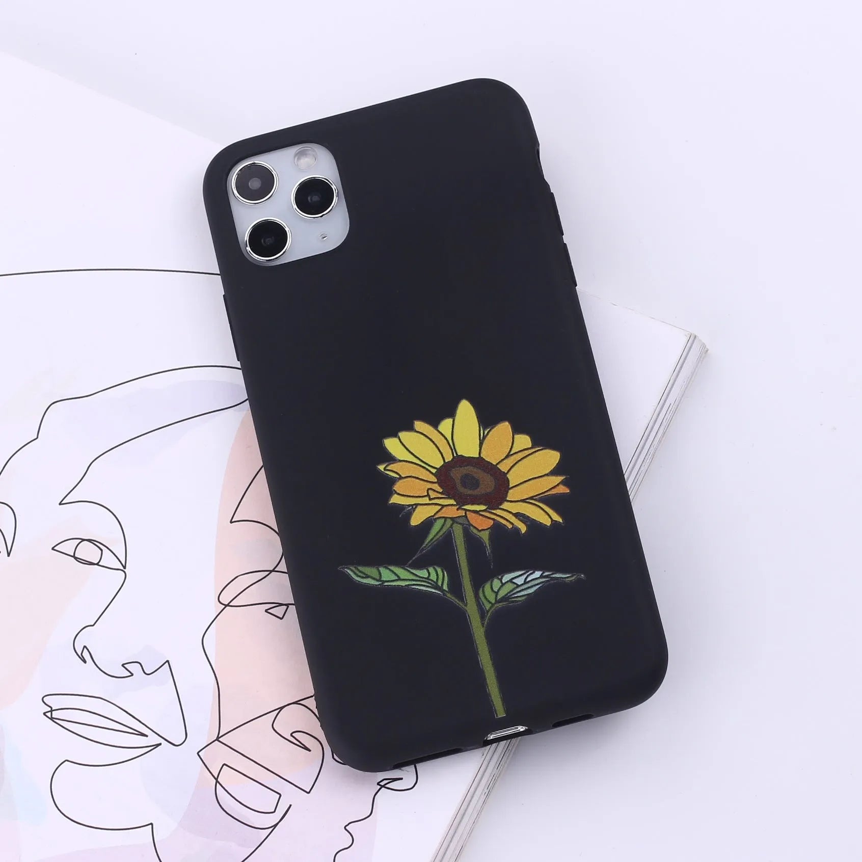 TPU back cover mobile phone case for iPhone in one of 14 available colour options.