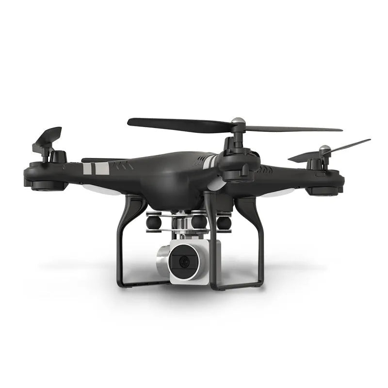 Alloy HD aerial photography drone with remote control handle in black, red or white colour options