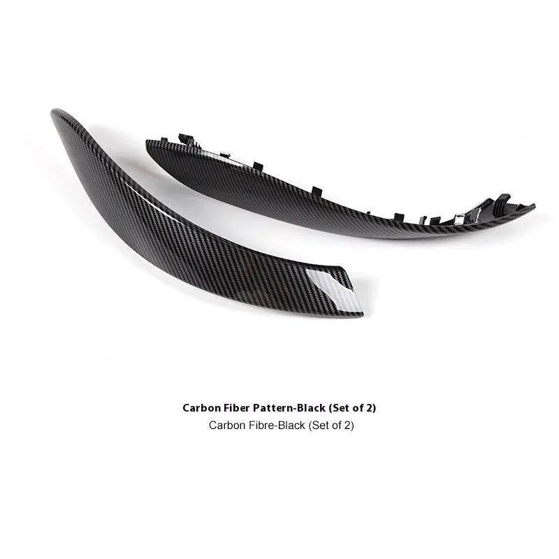 BMW F30 F35 3GT 4 Series door handle cover trim in carbon fibre pattern ABS plastic