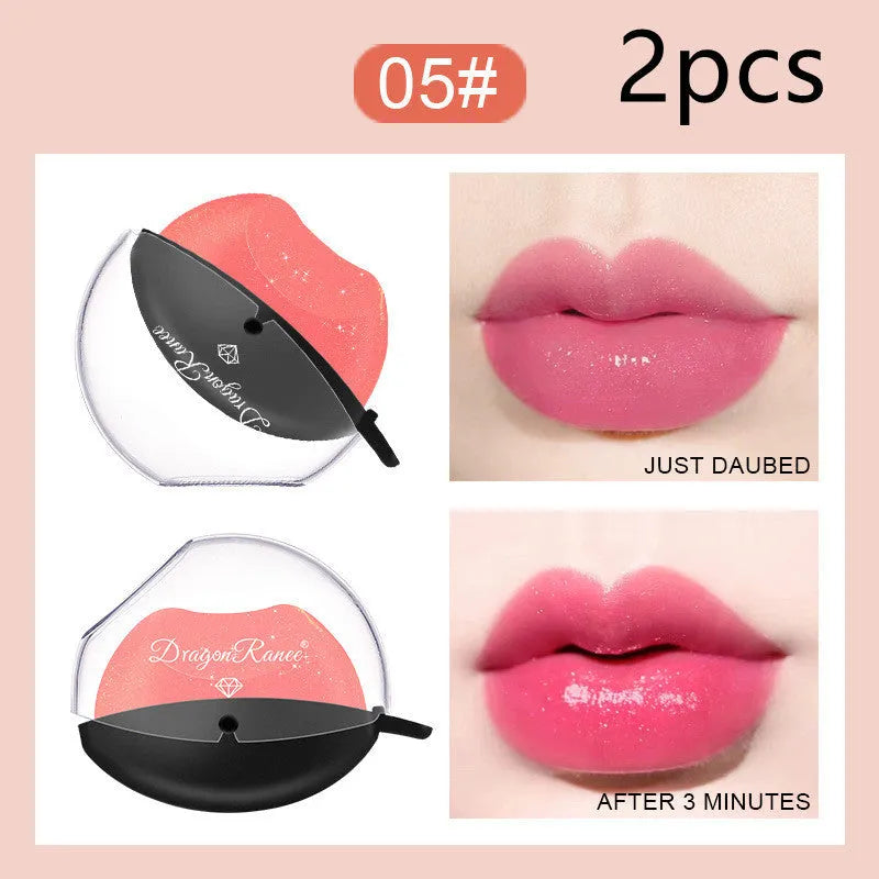 Lazy Lips Pearlescent Glitter Lipstick 9.8g in shade DR01 with pearlescent finish and water-shine effect