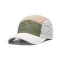 Men's quick-drying baseball cap in cotton-polyester blend with curved brim showing colour-matched design