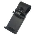 Black universal car steering wheel clip mount holder for iPhone Samsung Xiaomi Huawei smartphones
