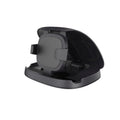 Black plastic rotating car phone bracket with suction cup mount for windscreen or dashboard installation