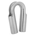 304 316 stainless steel chicken heart ring round sleeve ring for tube sizes M4 to M35