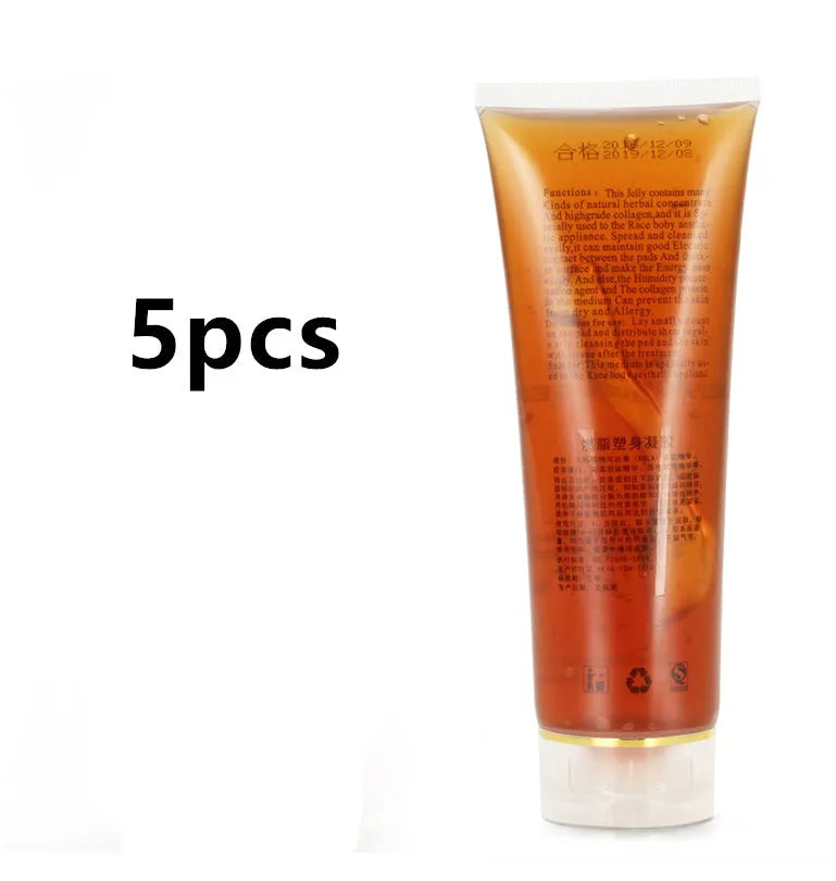 300ml conductive gel bottle for skin rejuvenation instruments with collagen and hyaluronic acid